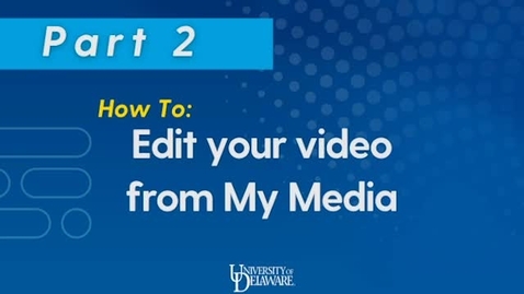 Thumbnail for UD Capture Editing - Part 2