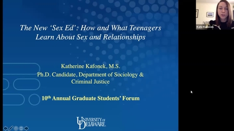 Thumbnail for entry The new sex ed: How and what teenagers learn about sex and relationships, Katherine Kafonek
