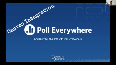 Thumbnail for Poll Everywhere: Canvas Integration