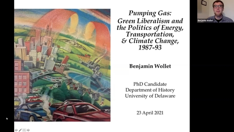 Thumbnail for Pumping Gas: Green Liberalism and the Politics of Energy, Transportation, and Climate Change, 1987-93, Benjamin Wollet