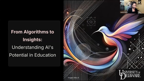 Thumbnail for From Algorithms to Insights - 2024 Reimagining PedAIgogy Series