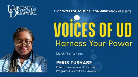 Thumbnail for Voices of UD: Harness Your Power