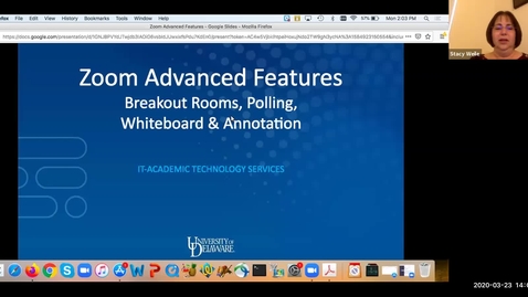 Thumbnail for entry Zoom Advanced Features 3/24/2020