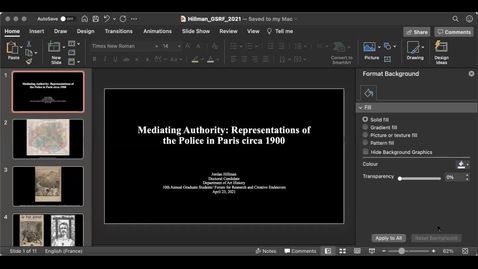 Thumbnail for Mediating Authority: Representations of the Police in Paris circa 1900, Jordan Hillman