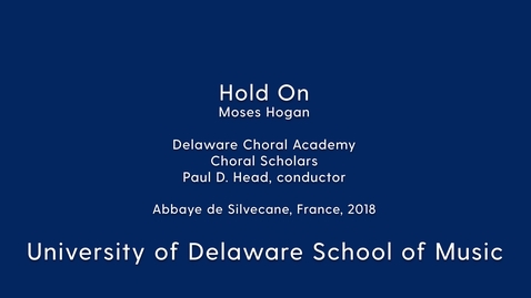 Thumbnail for Hold On