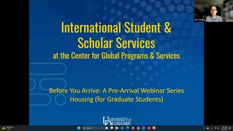 Thumbnail for entry Guidance for Finding Housing (for Graduate Students)