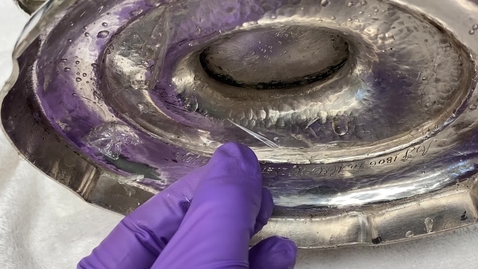 Thumbnail for lifting lacquer during steam removal