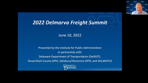 Thumbnail for entry 2022 Delmarva Freight Summit