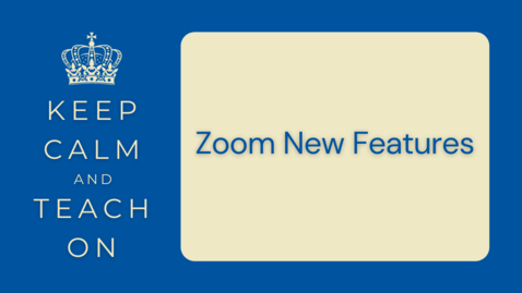 Thumbnail for entry KCTO: Zoom New Features 08/17/21