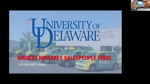 Thumbnail for Fall 2022 Superstar Selling Speaker Series - Friday, September 23, 2022 - Matt Yager, PJ Fitzpatrick &amp; Co