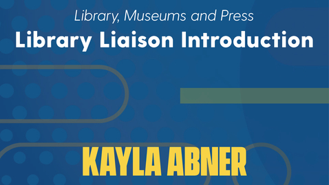 Thumbnail for Kayla Abner Introduction