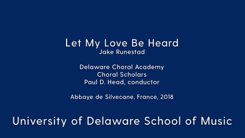Thumbnail for Let My Love Be Heard