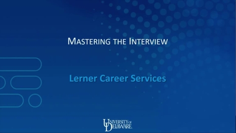 Thumbnail for entry Mastering the Interview - March 2019