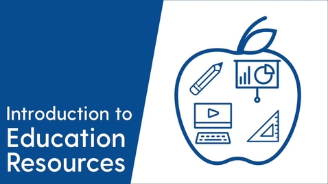 Thumbnail for Introduction to Education Resources