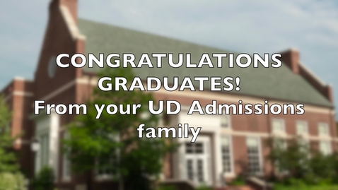 Thumbnail for Congratulations Class of 2020!