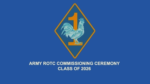 Thumbnail for Army ROTC Commissioning Ceremony 2026