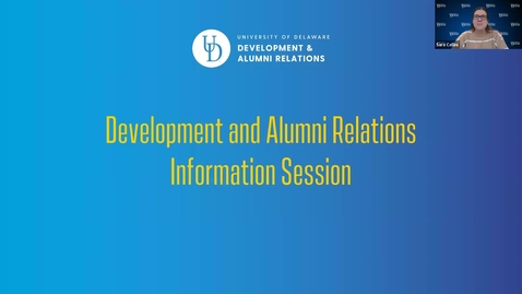 Thumbnail for 2026 DAR Info Session | Intro to Donor Relations: Best Practices and Resources