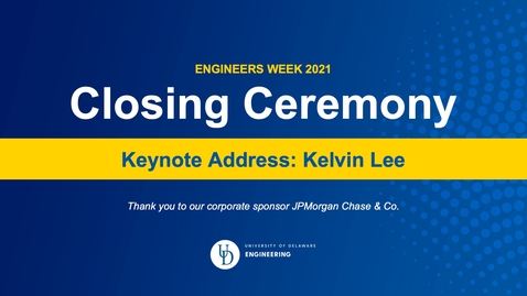 Thumbnail for entry EWeek 2021 Closing Ceremony Keynote Kelvin Lee
