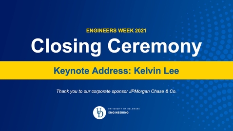 Thumbnail for EWeek 2021 Closing Ceremony Keynote Kelvin Lee