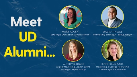 Thumbnail for Marketing Careers - hear from Lerner Board members about their Marketing Career Paths