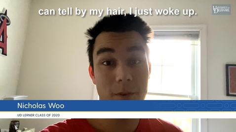 Thumbnail for Virtual Campus Tour With UD Undergrad Nick Woo