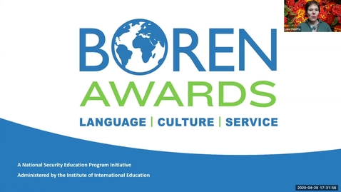 Thumbnail for entry Boren Award Information Session