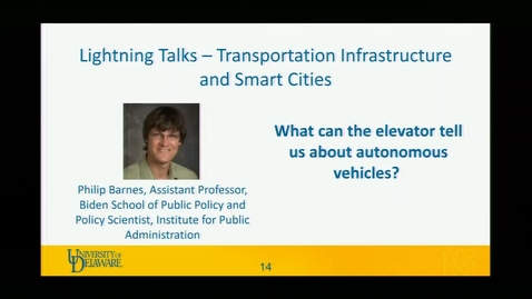 Thumbnail for Philip Barnes: What can the elevator tell us about autonomous vehicles?