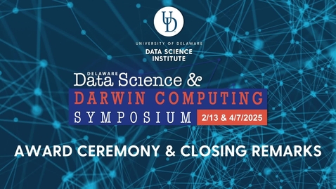 Thumbnail for 2025 Poster Award Ceremony and Closing Remarks
