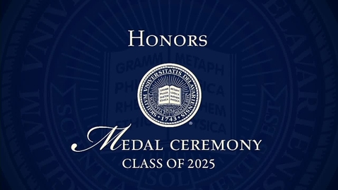 Thumbnail for 2025 Honors Medal Ceremony