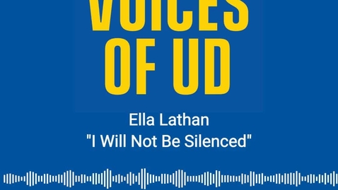 Thumbnail for entry Ella Lathan - I Will Not Be Silenced