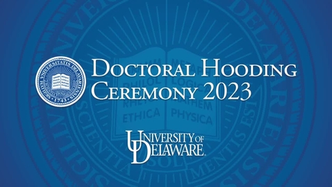 Thumbnail for 2023 Doctoral Hooding