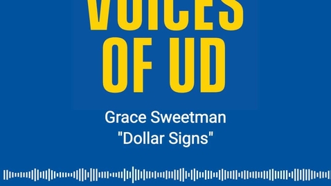 Thumbnail for entry Grace Sweetman - Dollar Signs