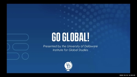 Thumbnail for Go Global! A Fall 2020 Blue &amp; Golden Presentation