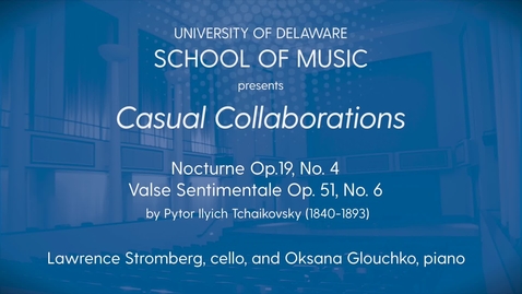Thumbnail for Casual Collaborations: Stomberg and Glouchko