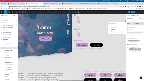 Thumbnail for Figma Demo: Creating Components and Variants of Components