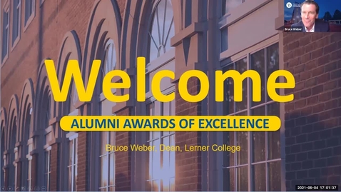 Thumbnail for Alumni Awards of Excellence 2021