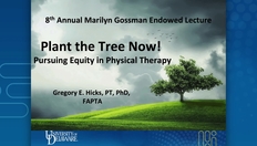 Go to Greg Hicks Marilyn Gossman Lecture 2021 with duration: 38 minutes, 28 seconds