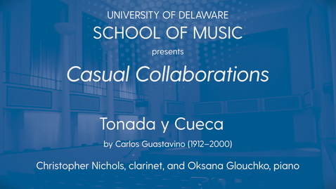 Thumbnail for Casual Collaborations: Nichols and Glouchko