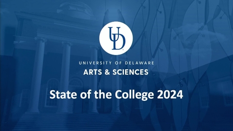 Thumbnail for College of Arts and Science State of the College, Fall 2024