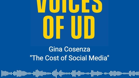 Thumbnail for entry Gina Cosenza - The Cost of Social Media