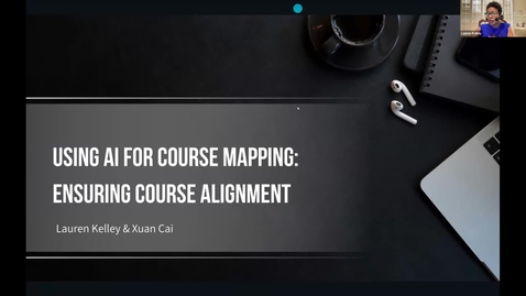 Thumbnail for Using AI for Course Mapping: Ensuring Course Alignment