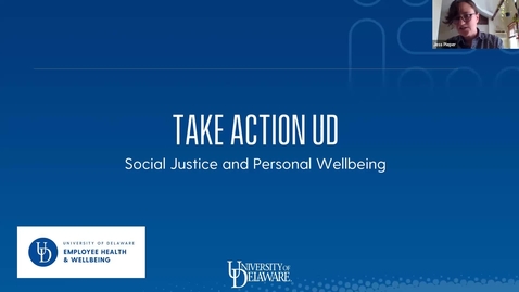 Thumbnail for TakeActionUD: Session 1 | Social Injustice and Wellbeing