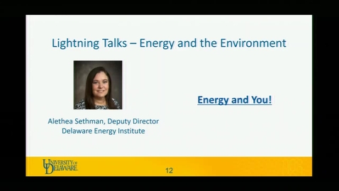 Thumbnail for Alethea Sethman: Energy and You!