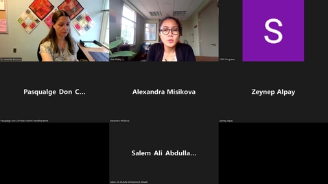 Thumbnail for Before You Arrive Webinar 6 - Academics in the U.S. for Undergraduate Students