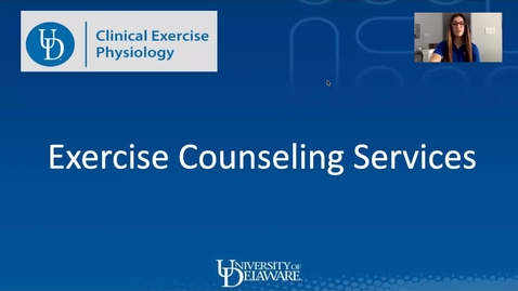 Thumbnail for UD Exercise Clinic - 2021 Virtual Benefits and Wellbeing Fair Informational Video