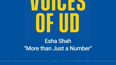 Thumbnail for entry Esha Shah - More Than Just a Number