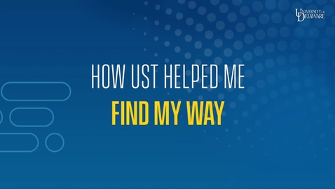 Thumbnail for entry How UST Helped Me Find My Way: Donte Lloyd