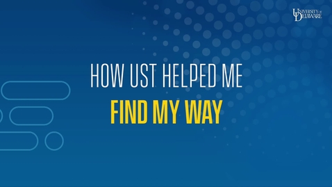 Thumbnail for How UST Helped Me Find My Way: Donte Lloyd