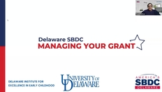 Go to Delaware SBDC Managing Your Grant with duration: 1 hour, 34 minutes