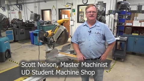 Thumbnail for Operating the Miter Saw.mp4